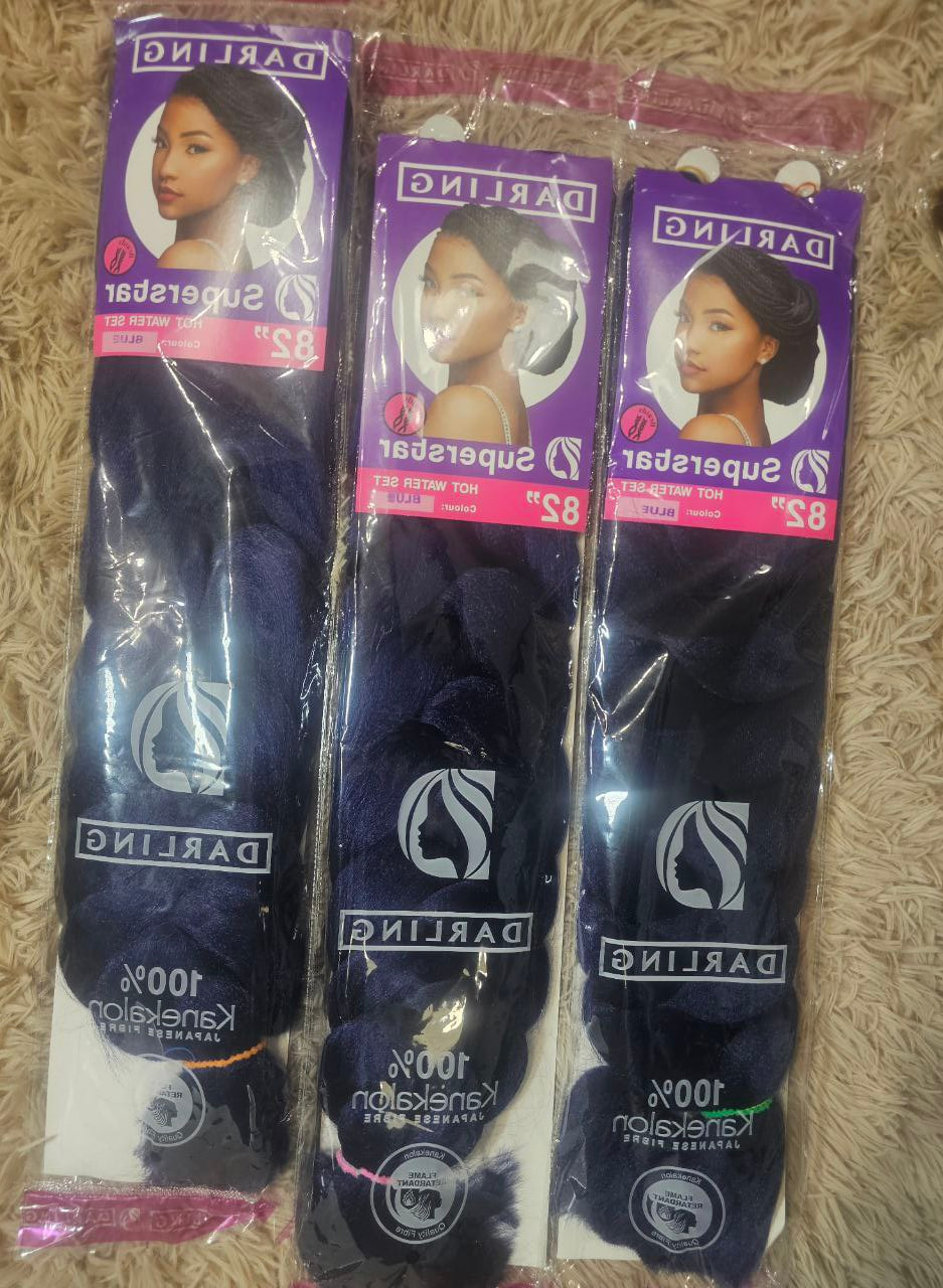 DARLING SUPERSTAR BRAID COLOR BLUE - Image 3