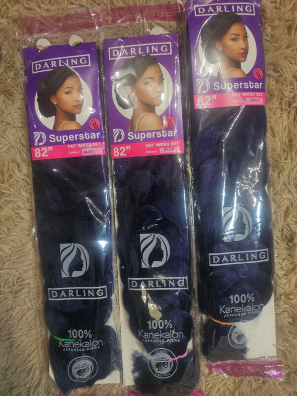 DARLING SUPERSTAR BRAID COLOR BLUE