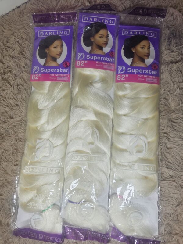 DARLING SUPERSTAR BRAID COLOR WHITE