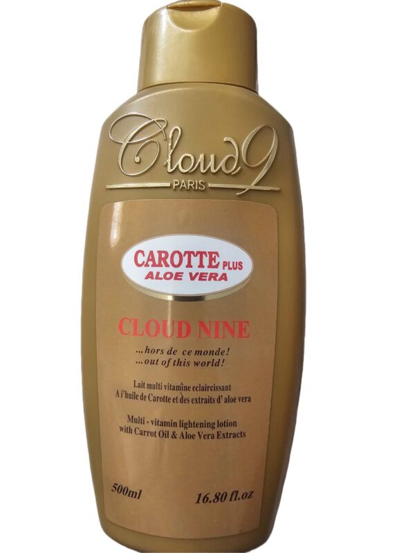 Cloud Nine Carotte Plus Aloe Vera Multi-Vitamin Lightening Lotion (500 ml)