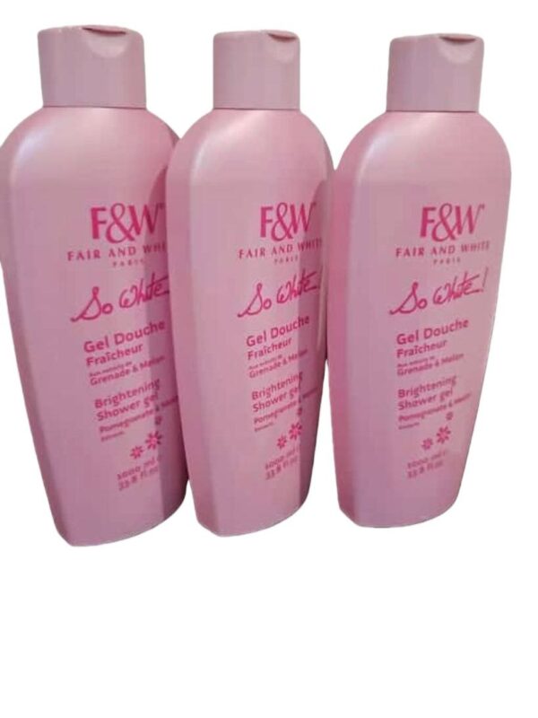F&W Fair and White So White Brightening Shower Gel