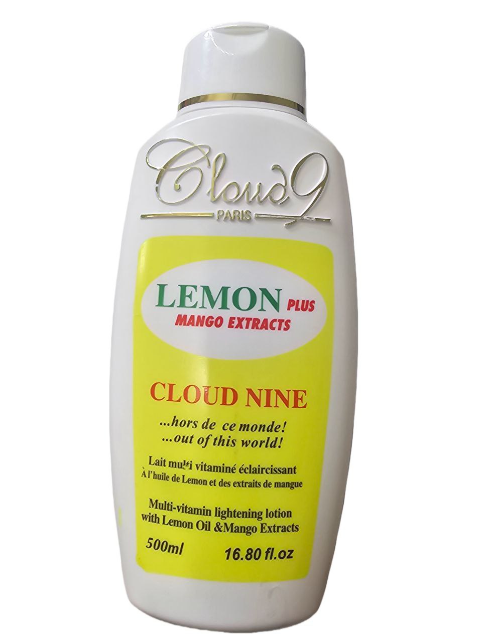 Cloud9 Paris Lemon Plus Mango Extracts Multi-Vitamin Lightening Lotion